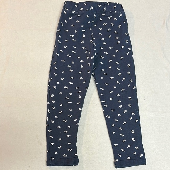 Tag Blue and White Triangle Print Leggings - Picture 3 of 4